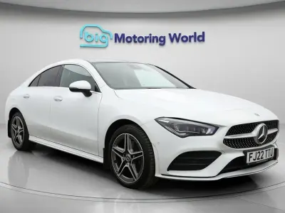 Used Mercedes CLA250e AMG line 2022 White Coupe