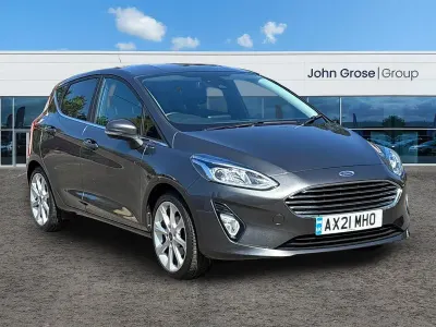 Begagnad Ford Fiesta Titanium X 2021 Grå Halvkombi