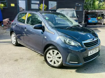 Used Peugeot 108 Active 2017 Blue Hatchback