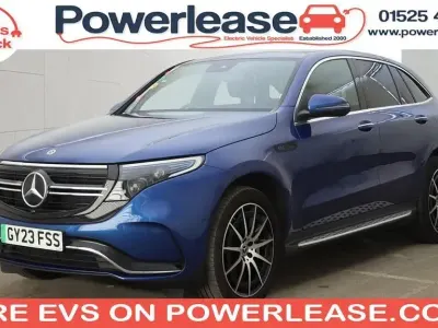 Used Mercedes EQC400 AMG line 300 kW (408 HP) 2023 Blue SUV