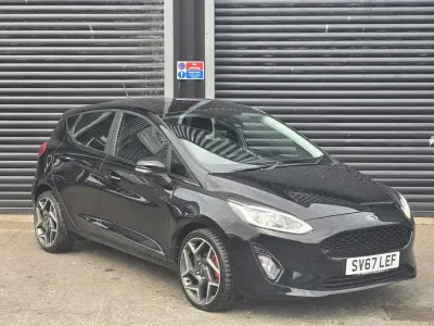 Used Ford Fiesta Zetec 100 HP (73 kW) 2017 Black Hatchback