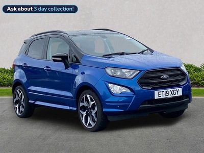 Used Ford Ecosport ST-Line 140 HP (102 kW) 2019 Blue SUV