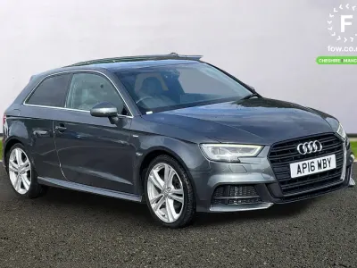 Used Audi A3 S-Line 2016 Grey Hatchback