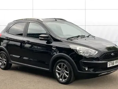 Second-hand Ford Ka Plus Active 86 CP (63 kW) 2019 Negru Hatchback