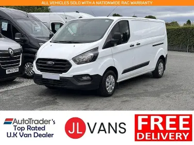 Used Ford Transit Custom 105 HP (77 kW) 2022 White Van