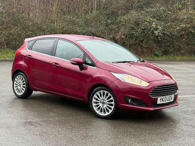 Red Used 2013 Ford Fiesta Titanium Hatchback | £2,395 (Fair price)