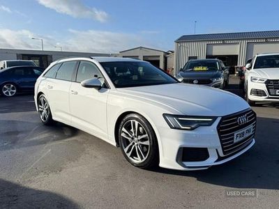 White Used 2019 Audi A6 S-Line Estate | £19,950 (Fair price)