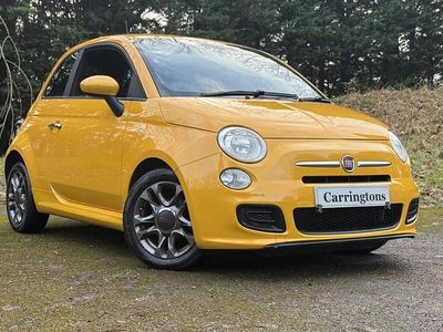 Used Fiat 500 S 69 HP (50 kW) 2014 Yellow Hatchback