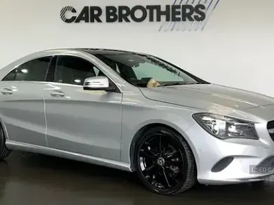 Used Mercedes CLA220 177 HP (130 kW) 2017 Silver Coupe