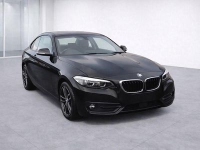 Used BMW 218 Sport Line 136 HP (100 kW) 2018 Black Coupe