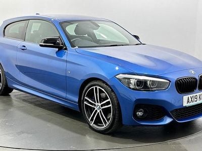 Used BMW 118 M Sport 136 HP (100 kW) 2019 Blue Hatchback