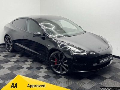 Used Tesla Model 3 Performance 330 kW (449 HP) 2019 Black Sedan
