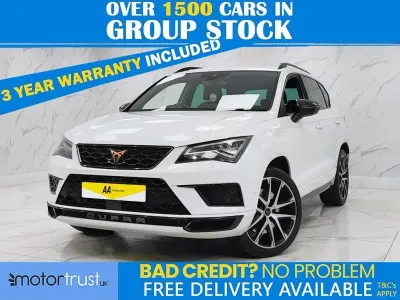 Begagnad Seat Ateca 4Drive 300 HK (220 kW) 2020 Vit SUV