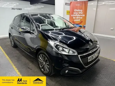 Usado Peugeot 208 Allure 2017 Preto Citadino