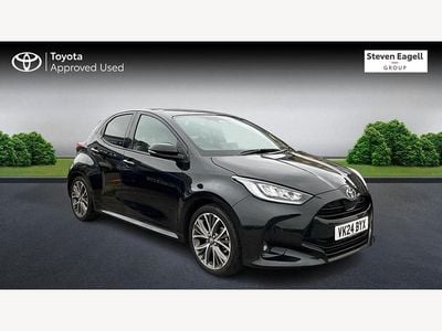 Used Toyota Yaris Hybrid 2024 Black Hatchback