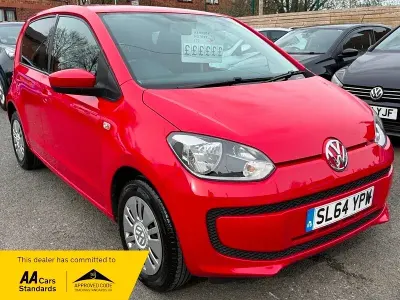 Used VW up! move up! 60 HP (44 kW) 2014 Red Hatchback