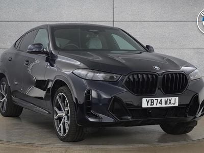 Black Used 2025 BMW X6 M Sport SUV | £65,500