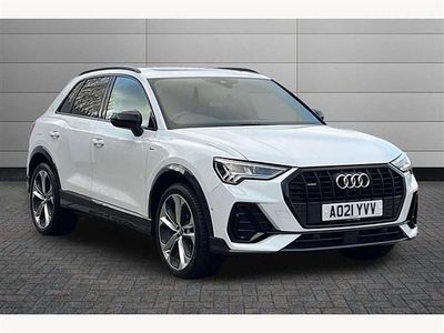 White Used 2021 Audi Q3 Advanced SUV | £26,250 (Fair price)