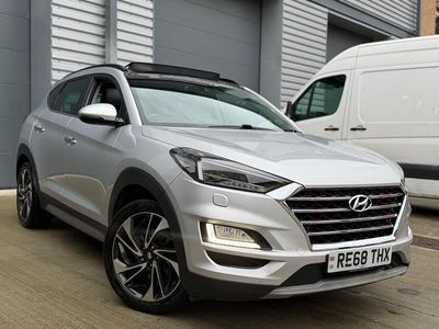 Silver Used 2018 Hyundai Tucson Premium SE SUV | £14,490 (A bit pricey)