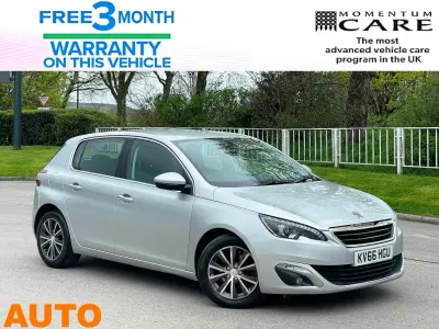 Used Peugeot 308 Allure 2016 Silver Hatchback