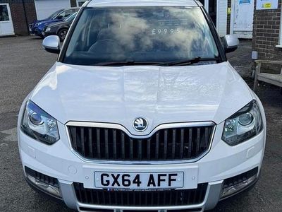 White Used 2014 Skoda Yeti SUV | £9,995 (A bit pricey)