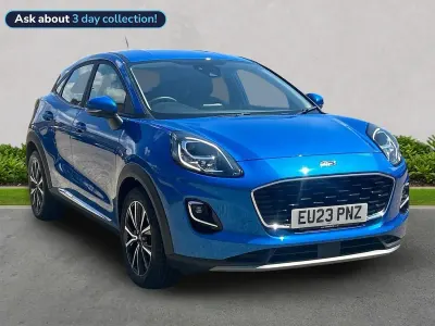 Used Ford Puma Titanium 2023 Blue SUV