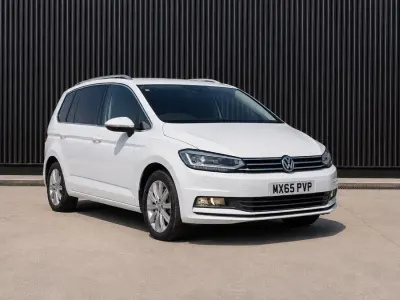 Used VW Touran SEL 2016 White MPV