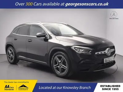 Used Mercedes GLA200 AMG line 163 HP (119 kW) 2020 Black SUV
