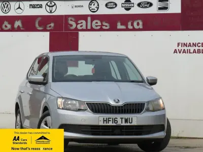 Used Skoda Fabia SE 110 HP (80 kW) 2016 Silver Hatchback