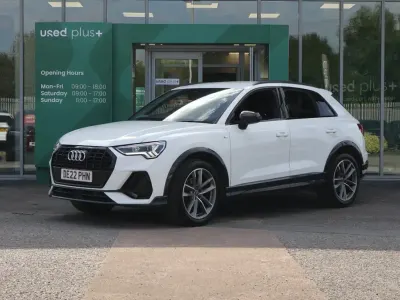 Used Audi Q3 Black Edition 150 HP (110 kW) 2022 White SUV