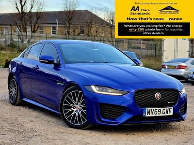 Used Jaguar XE R-Dynamic 180 HP (132 kW) 2019 Blue Sedan