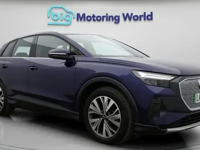 Used Audi Q4 e-tron Sport 125 kW (170 HP) 2022 Blue SUV