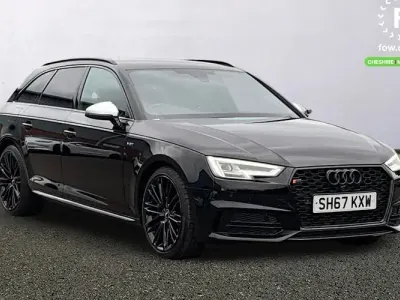 Used Audi S4 354 HP (260 kW) 2017 Black Estate