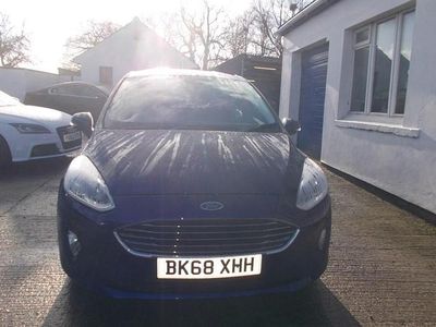 Used Ford Fiesta Titanium 100 HP (73 kW) 2018 Blue Hatchback