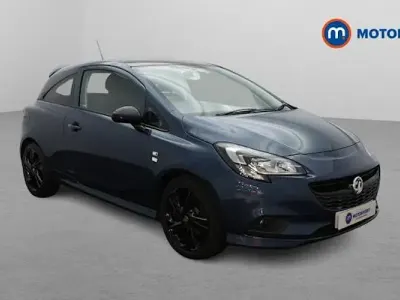 Used Vauxhall Corsa Edition 75 HP (55 kW) 2017 Blue Hatchback
