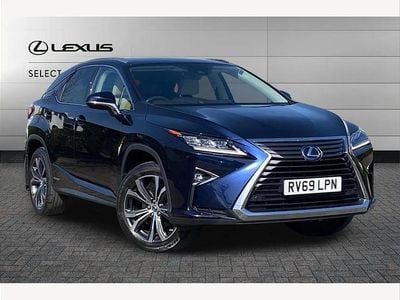 Used Lexus RX450h 313 HP (230 kW) 2019 Blue SUV