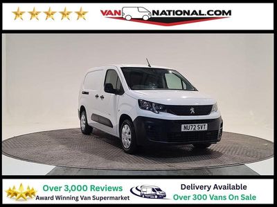 White Used 2022 Peugeot Partner Premium MPV | £11,490 (A bit pricey)