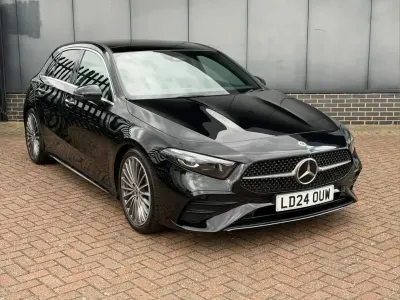 Used Mercedes A200 AMG Line Premium Plus 161 HP (118 kW) 2024 Black Hatchback