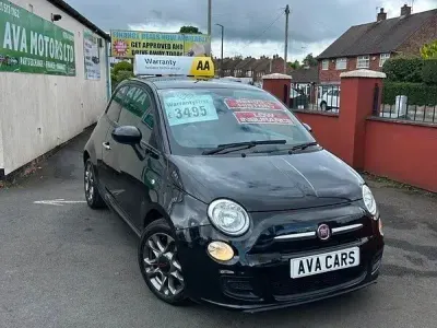 Used Fiat 500 S 69 HP (50 kW) 2013 Black Hatchback