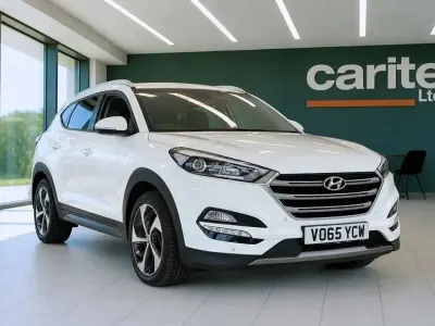 Used Hyundai Tucson Premium 185 HP (136 kW) 2015 White SUV