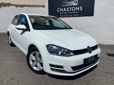 Used VW Golf VII Match 122 HP (89 kW) 2015 White Hatchback