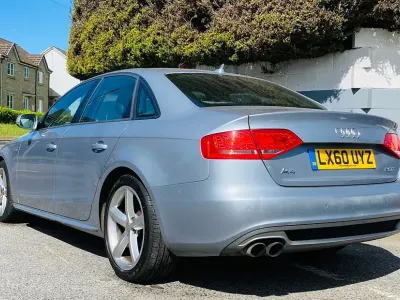 Used Audi A4 S-Line 2010 Silver Sedan