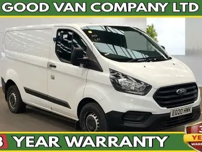 Begagnad Ford Transit Custom 105 HK (77 kW) 2020 Vit Van