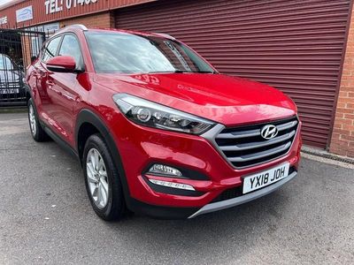 Red Used 2018 Hyundai Tucson SE SUV | £8,289 (Fair price)