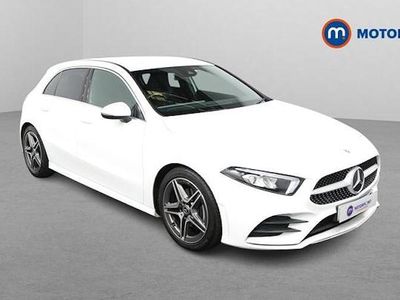 Used Mercedes A200 AMG line 163 HP (119 kW) 2019 White Hatchback