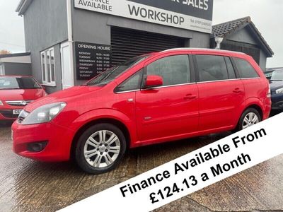 used Vauxhall Zafira 1.6i [115] Design Nav 5dr