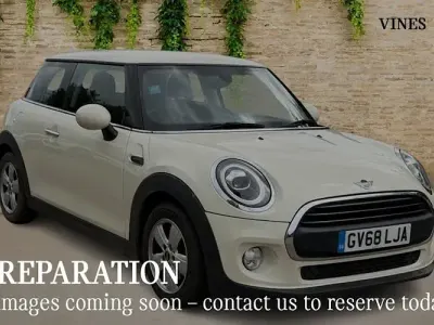 Used Mini ONE Hatch 102 HP (75 kW) 2018 White Hatchback