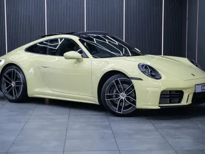 Used Porsche 992 394 HP (289 kW) 2024 Yellow Coupe