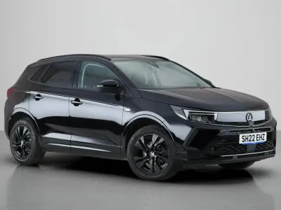 Used Vauxhall Grandland X GS Line 131 HP (96 kW) 2022 Black SUV