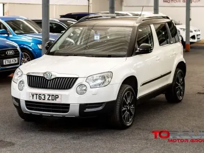 Używany Skoda Yeti Adventure 140 KM (102 kW) 2013 Biały SUV